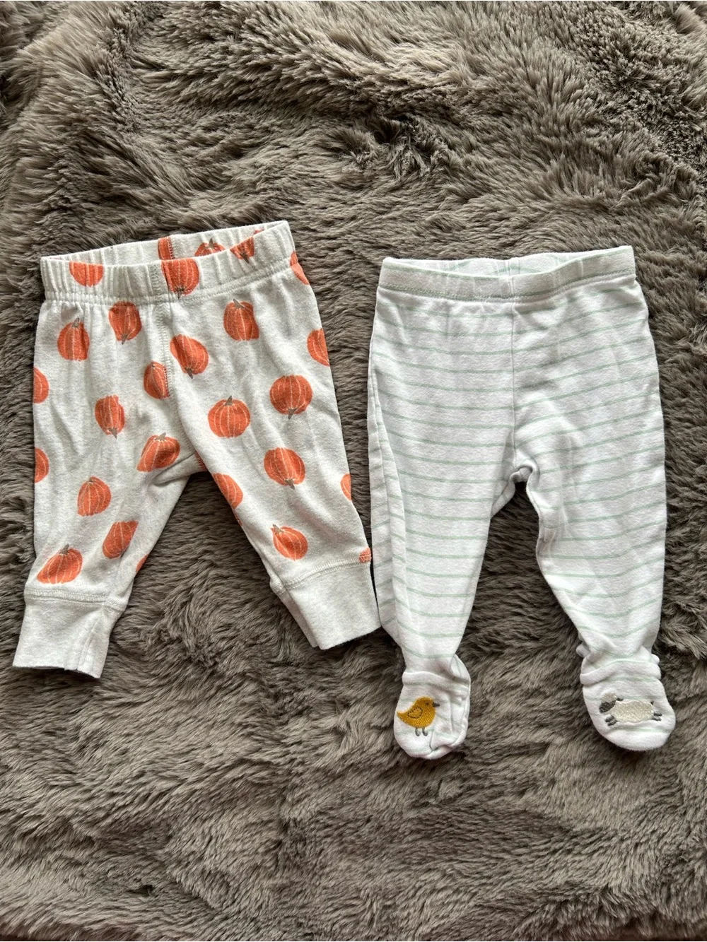 Carters Set of 3M Baby Pants